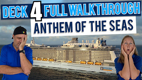 Anthem Of The Seas Public Deck 4 | Tall Man's Cruise Adventures