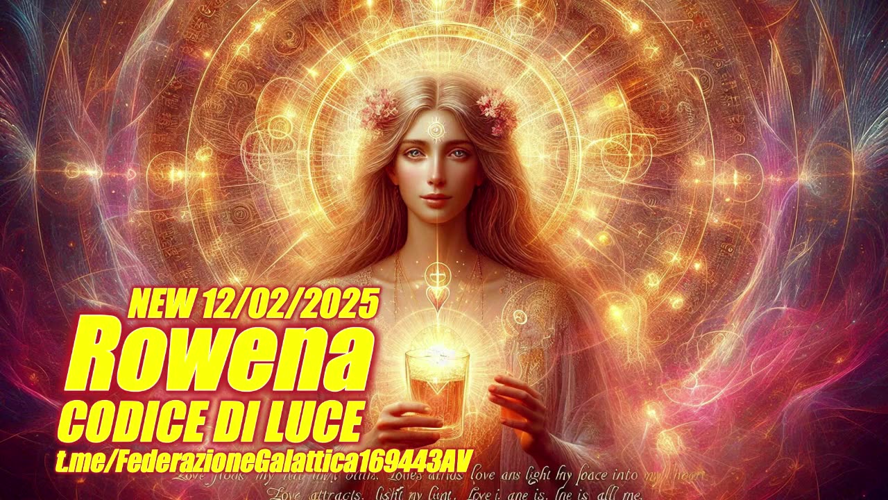 NEW 12/02/2025 ROWENA -CODICE DI LUCE -