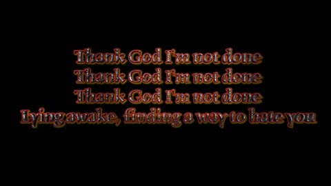 Thank God - Lyrics - Powerman 5000