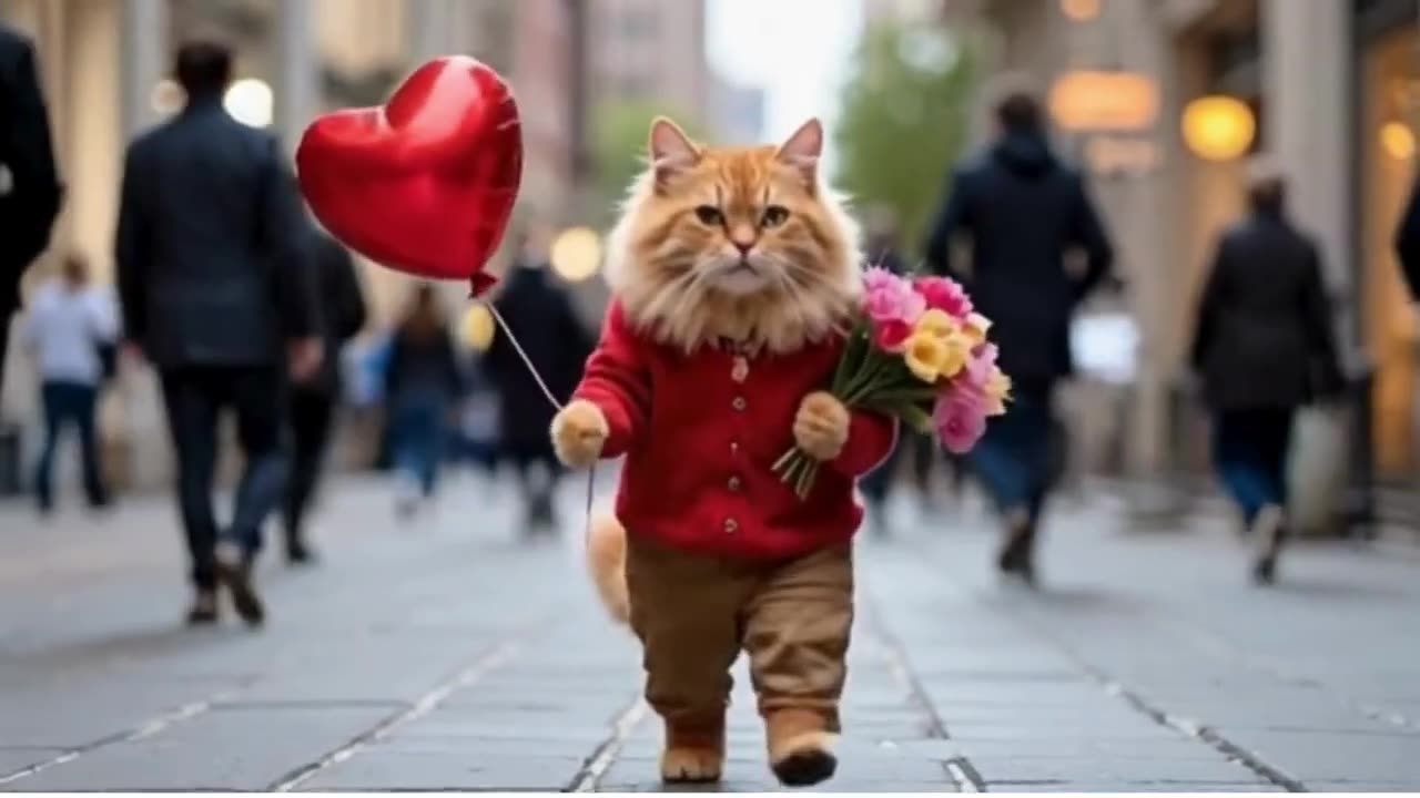 Love Purrs: Cats on Valentine's Day ❤️🐾