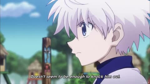 Godspeed Killua In The Hunter X Hunter Fighting Game