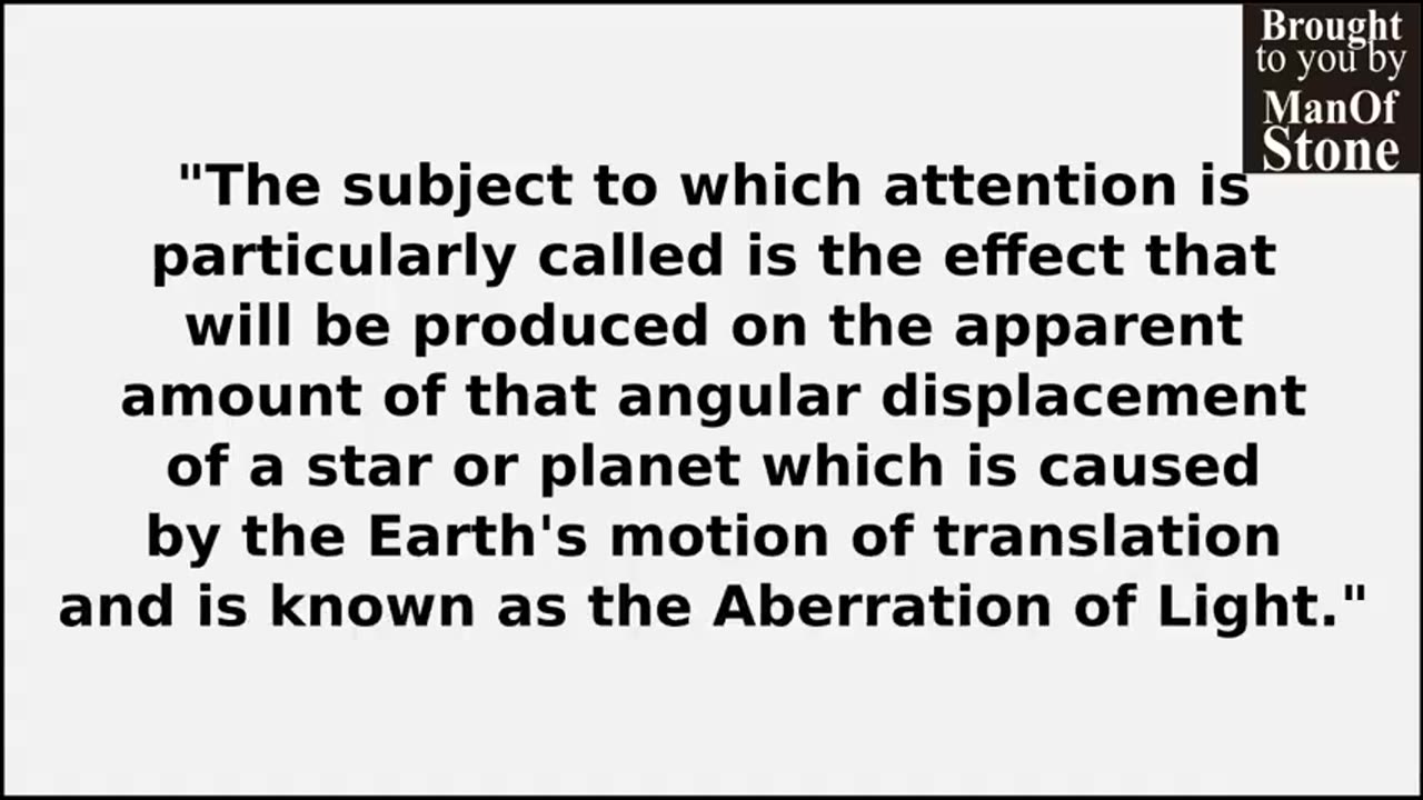 Irrefutable proof that Earth is stationary