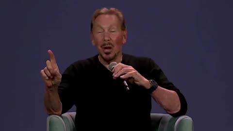 Oracle CEO Larry Ellison in 2024 about AI surveillance