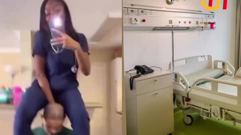 19-year-old healthcare worker was dancing on multiple patient’s head