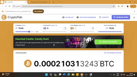 CryptoTab Haunted Castle | Earn Extra Crypto Free | 2024