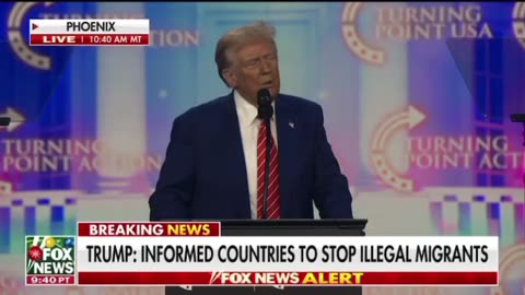 President Trump " Alot of people lost her son or daughter because of drugs"!