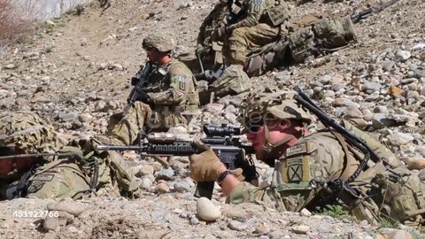 US-SOLDIERS in Afghanistan war