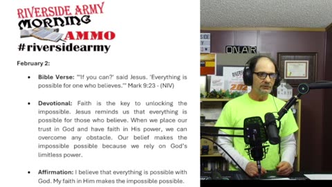 Riverside Morning Ammo Daily Devotional 2.2.25