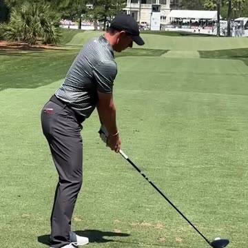 Rory McIlroy driver at RBC 2024 #golf #golfer #rory #driver #shot #swing #hit #green #fairway #pro