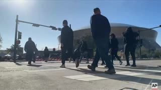 LIVE: Outside Superdome in New Orleans for Georgia vs. Notre Dame in Sugar Bowl