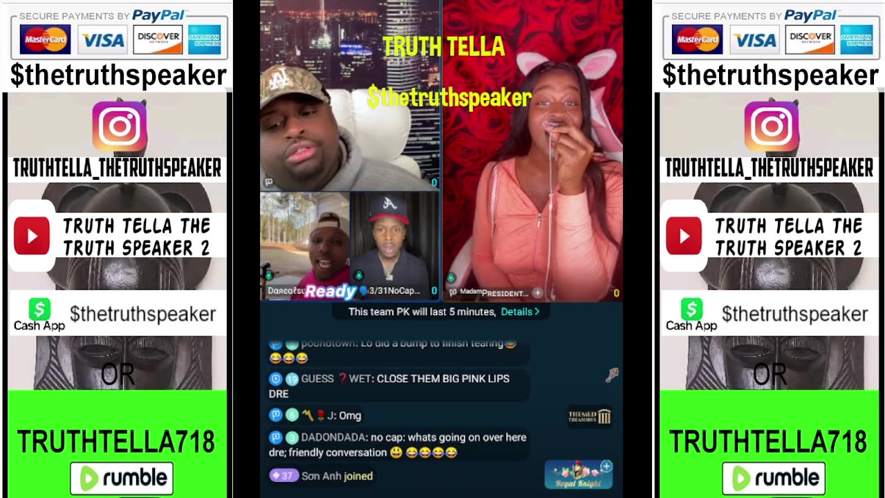 MADAM LO VS. DAREALSUPABIHH TEAM PK WITH DREBABY, NO CAP & 21BADBITCH