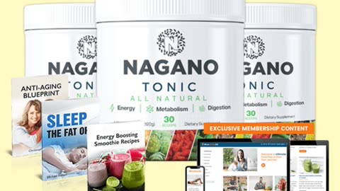 Nagano Tonic: The Ultimate Natural Supplement for Weight Loss and Energy Boost