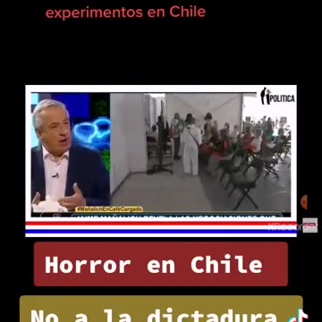 Ministro de salud de Chile - Las vacunas son un experimento