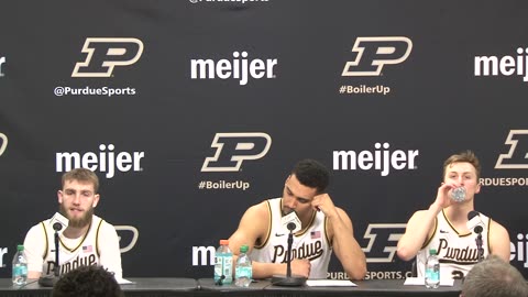 #7 Purdue MBB Players Post-Game Press Conference After 90-72 Win Over USC