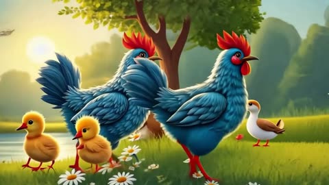 Blue Hen Song | Kids Song | Kidzpark