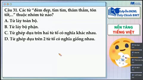 NGÀY 02-BÀI TẬP: XÉT VỀ CẤU TẠO