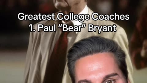 BEAR BRYANT BRILLIANCE!!!