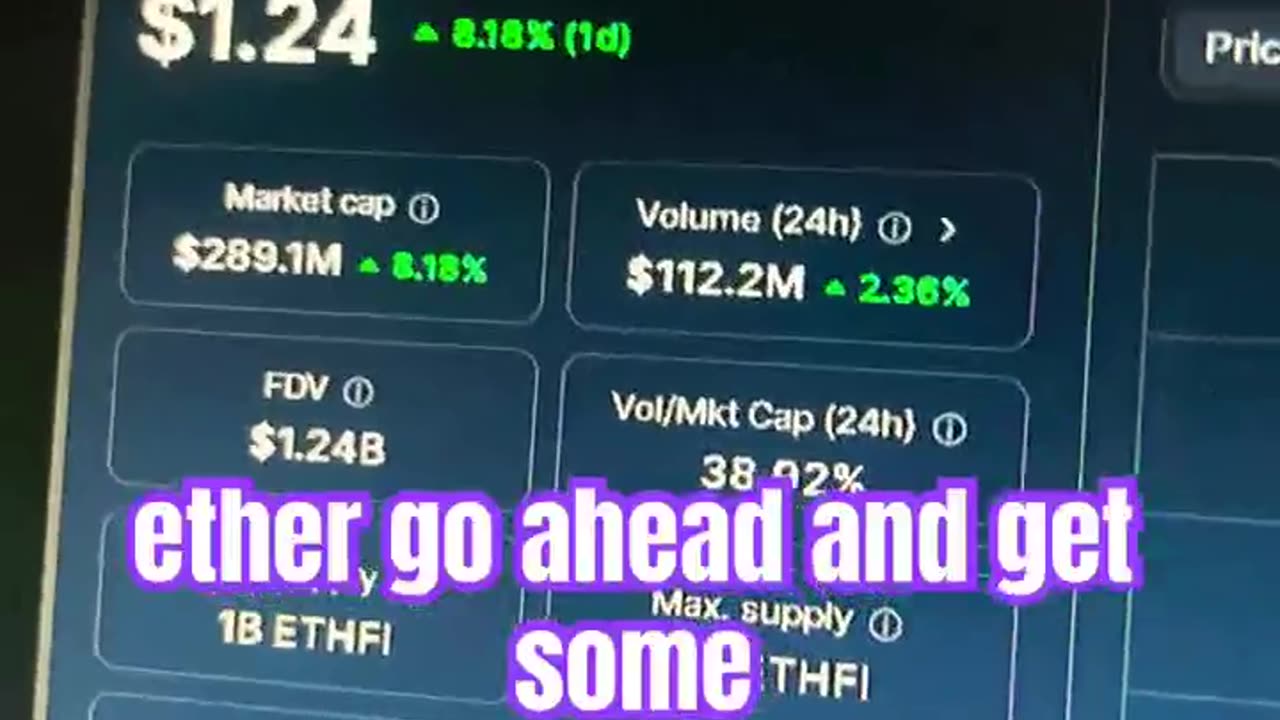 ether.fi ethfi price prediction crypto news #fyp