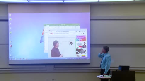 Math Professor Fixes Projector Screen (Best Prank)