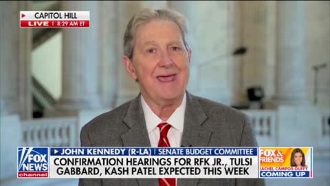 Sen John Kennedy Warns Tulsi Gabbard Most at Risk of Being Rejected by Senate