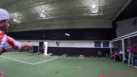 Cross bar TCL cornhole, B singles - Rounder 1