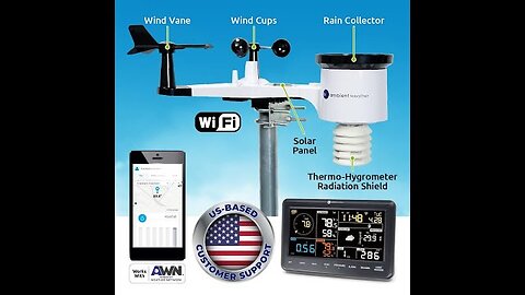 Ambient Weather Wireless Home Weather Station Review