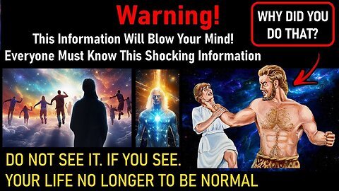 Warning! IF YOU WATCH THIS. YOUR LIFE NO LONGER BE NORMAL AGAIN! THIS VIDEO WILL BLOW YOUR MIND! 15