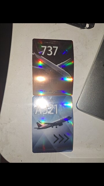 Airplane ✈️ Flight 🛫 Delta Airlines Trading Cards