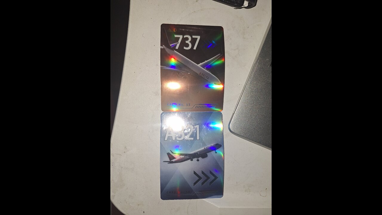 Airplane ✈️ Flight 🛫 Delta Airlines Trading Cards