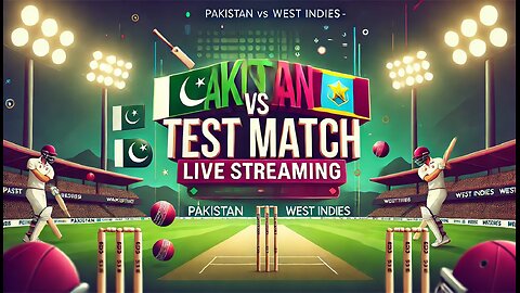 Pakistan vs West Indies | Test Match Live Streaming 2025