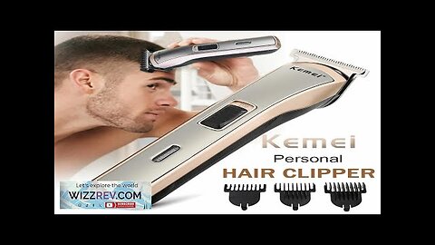 Kemei Men's Precision Cut Hair Clipper Cordless Rechargeable Shaver Trimmer Razor Haircut Review