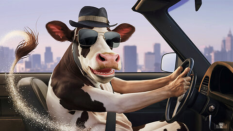 COW CHAOS in GTA V! Udderly Hilarious Moments!