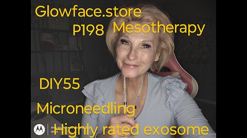 P198 best exosome Glow face.store DIY55 restores aging skin