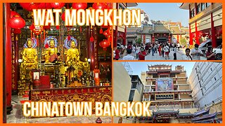 Wat Mongkhon (Leng Noei Yi) - Chinese New Year 2025 - Bangkok’s Largest Chinese Temple