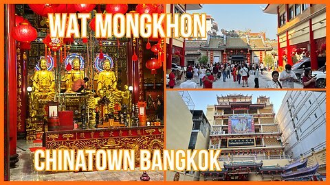 Wat Mongkhon (Leng Noei Yi) - Chinese New Year 2025 - Bangkok’s Largest Chinese Temple