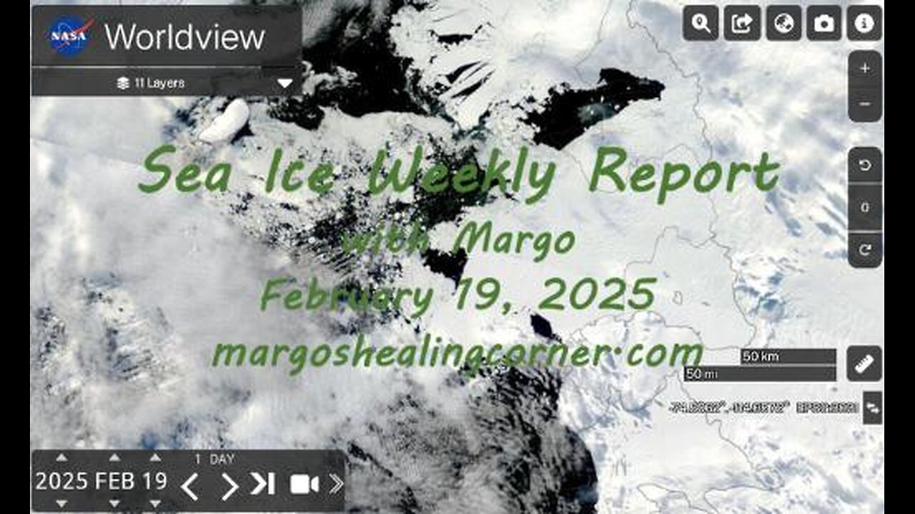 Sea Ice Weekly Report with Margo (Feb. 19, 2025)
