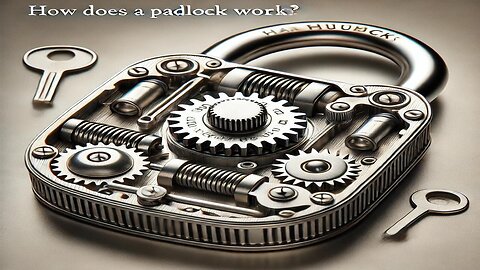 "How Does a Padlock Work? | Inside the Locking Mechanism Explained!"