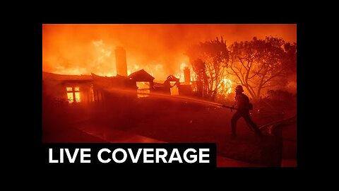 LIVE | Southern California Wildfire Updates 2025: Breaking News, Evacuations, Fire Maps & Emergency Alerts #TheDanBonginoShow #Trump #trending