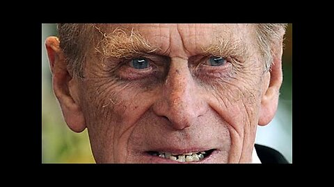 Prince Phillip - satanic eyes (where are his blue irises and round pupils?)