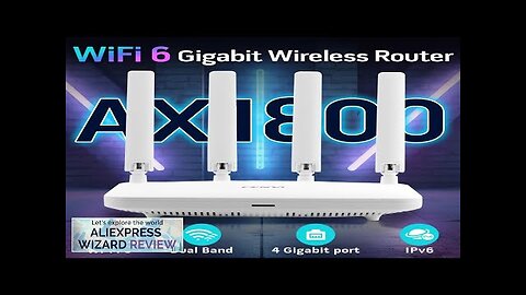 fenvi AX1800 WiFi 6 Router Dual Band 2.4G&5GHz Gigabit Wireless wifi6 Router Review