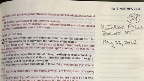 Matthew chapter 24