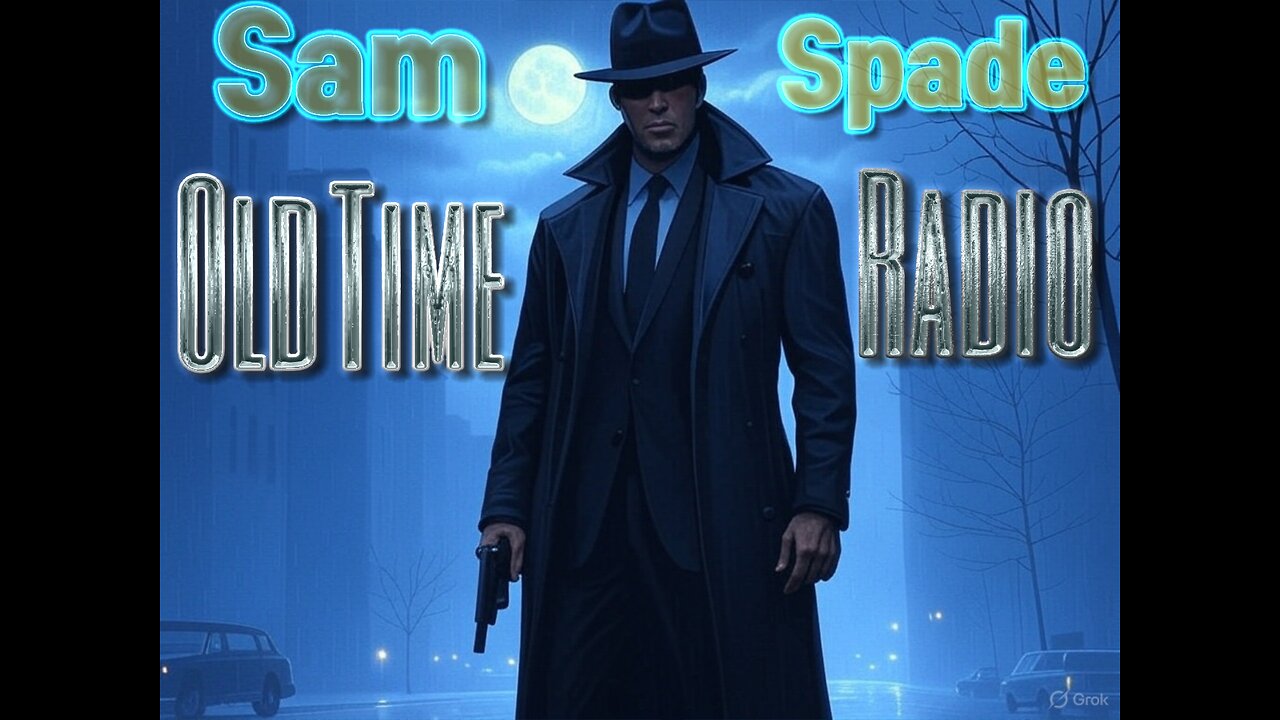 The Adventures of Sam Spade "The Bail Bond Caper." #oldtimeradio