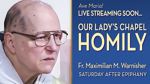 Saturday after Epiphany - January 11, 2025 - HOMILY