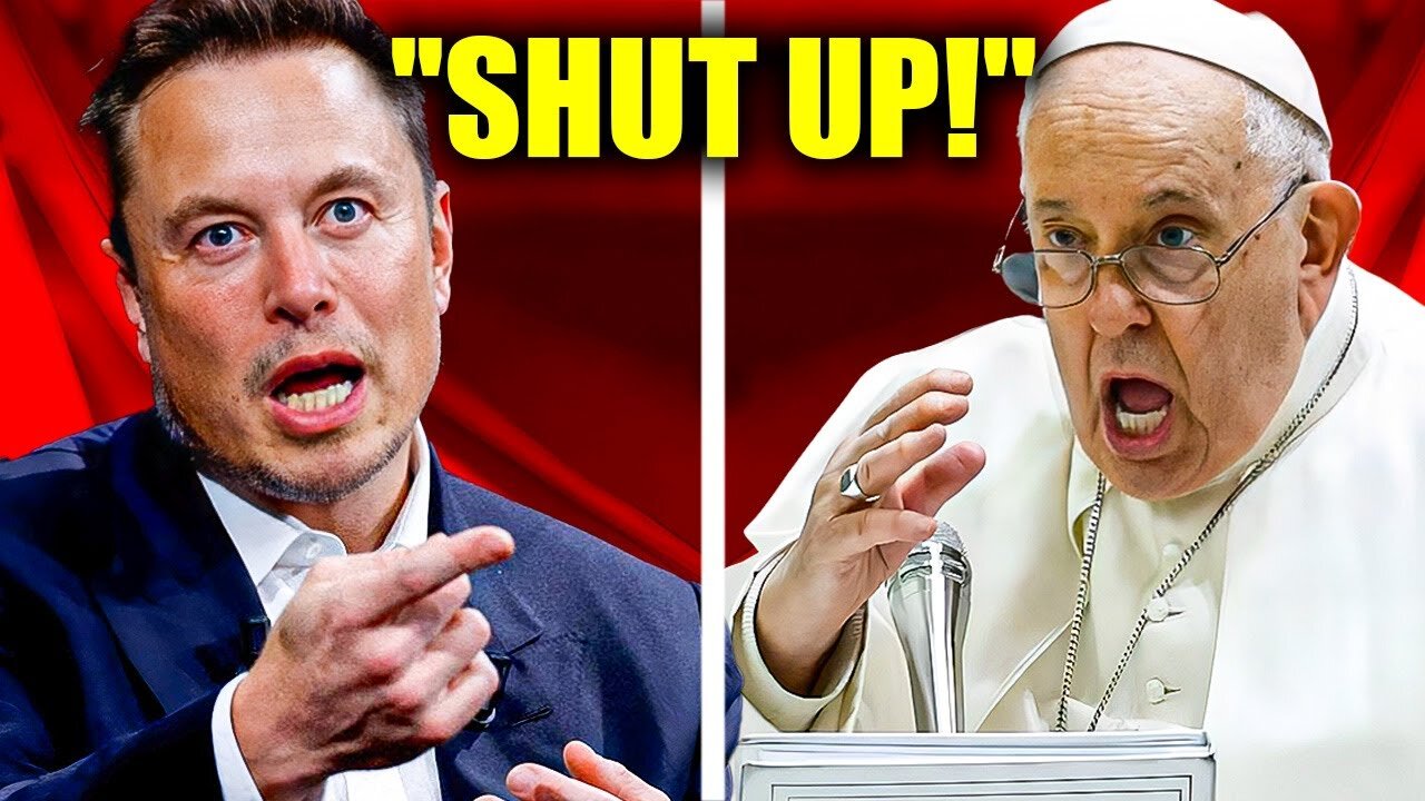 Elon Musk Challenges Pope Francis in a Heated Debate. The Outcome Will Shock You!