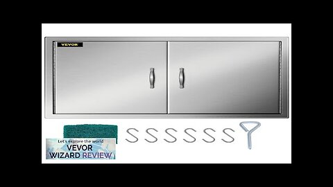 VEVOR BBQ Access Door 39W x 26H Inch Double BBQ Door Stainless Review