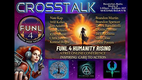 CrossTalk! on Revolution Radio Ep.26 FUNL 4 with Leslie Powers, Chris Jantzen and Will Keller