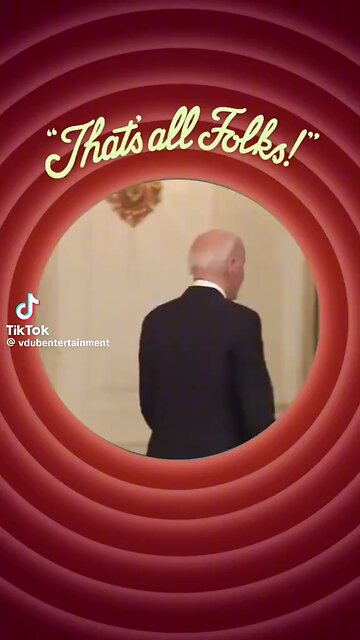 Biden: that's all folks 🤣