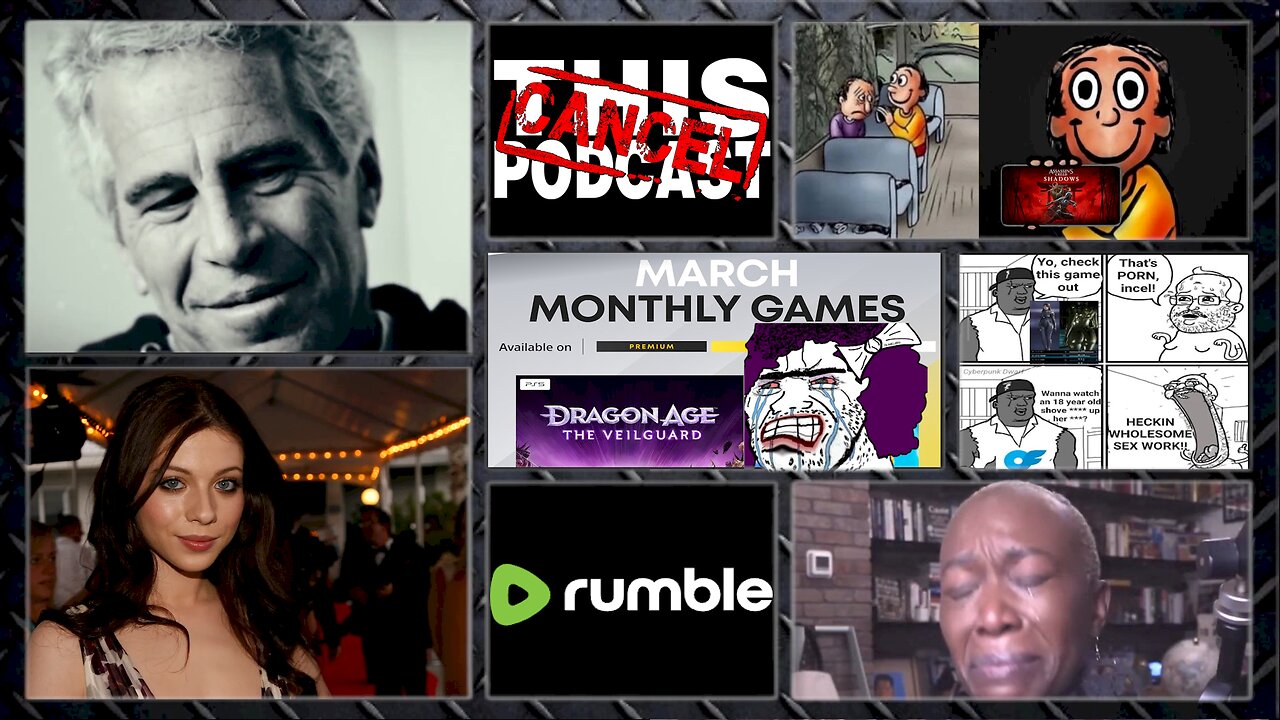 S06E12: Epstein List, RIP Trachenberg, AC: Shadows, Free Veilguard on PSN, MSNBC is Joyless!