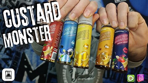 CUSTARD MONSTER | MONSTER VAPE LABS EU | * Ελληνική Παρουσίαση *