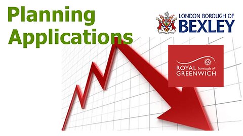 Trends in Planning Application Numbers for Bexley and Greenwich